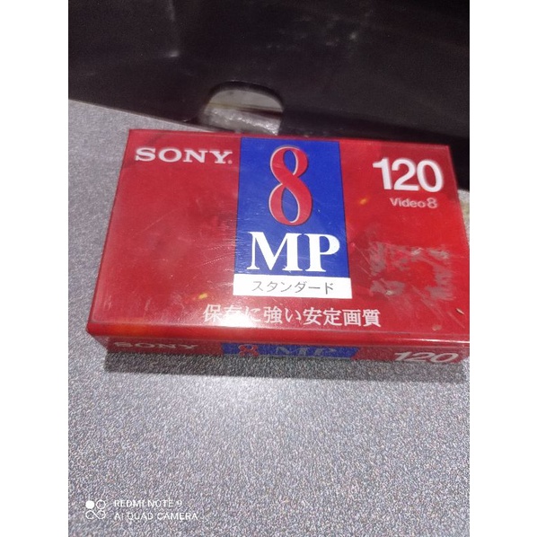 kaset handycamp sony MP8 isi 1kaset