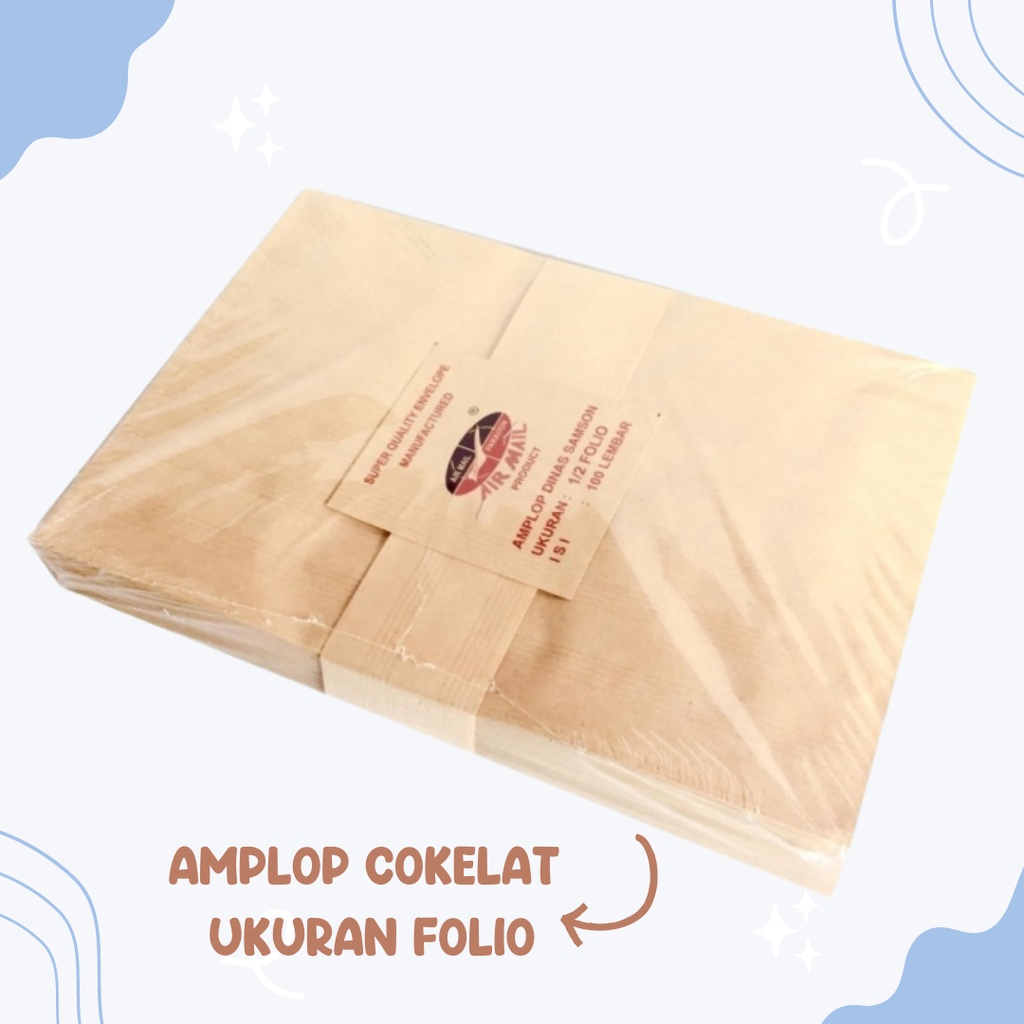 

SN212 Amplop Cokelat Ukuran Folio / Amplop Melamar Kerja