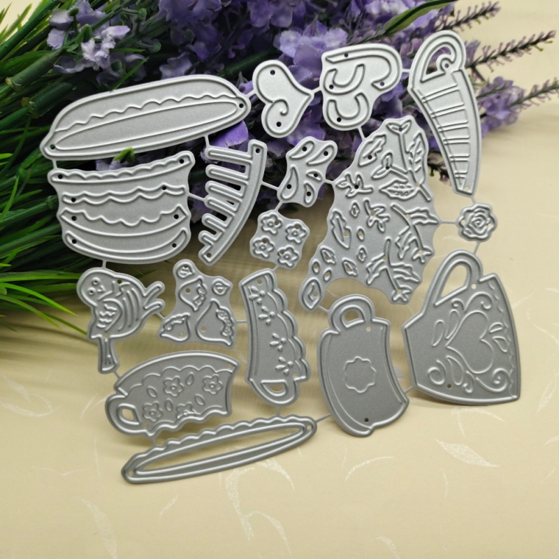 Metal Cutting Dies Creative Embossing Stencil Many Styles 3D Die Cuts Stencil for DIY Crafts Scrapbook Album Paper Card OW