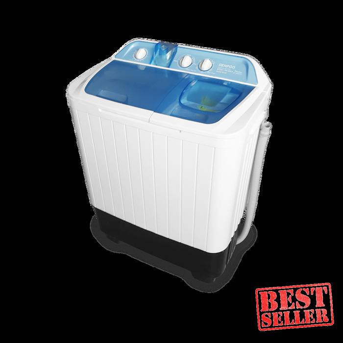 Mesin Cuci DENPOO DW-888 B / DENPOO DW888 B 2 tabung