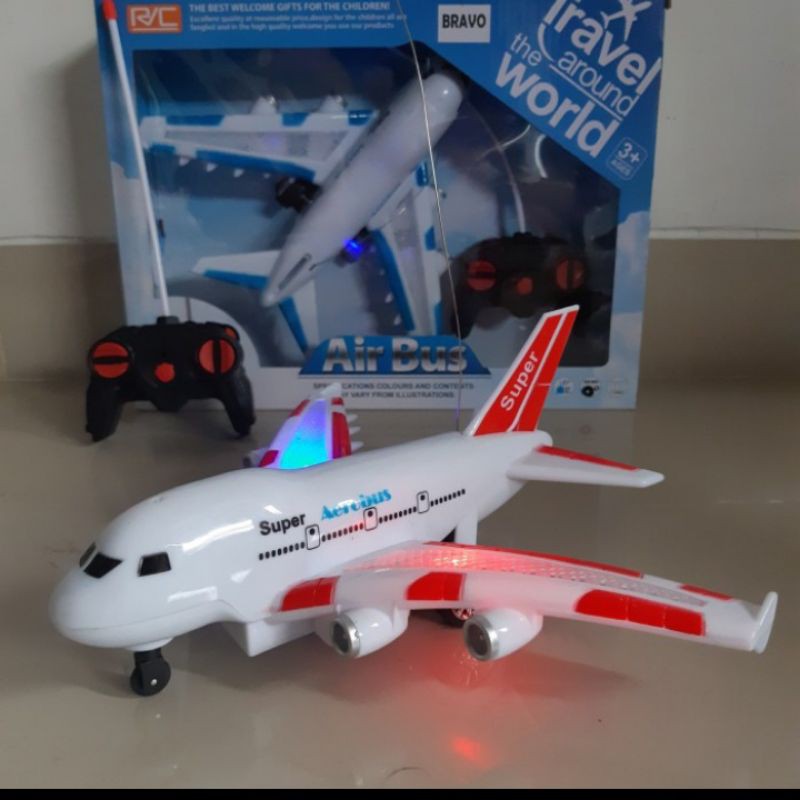 RC Pesawat Terbang - Mainan Remote Control Anak Edukatif Remot Kontrol
