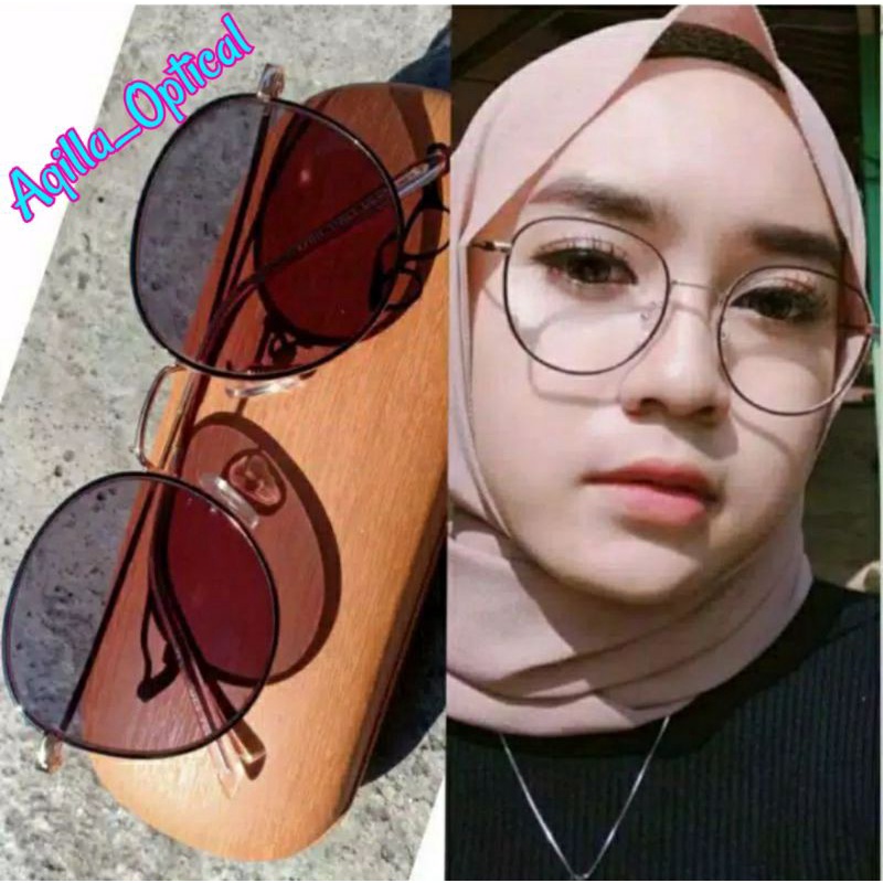 KACAMATA MINUS 2681 BLUE RAY PHOTOCROMIC