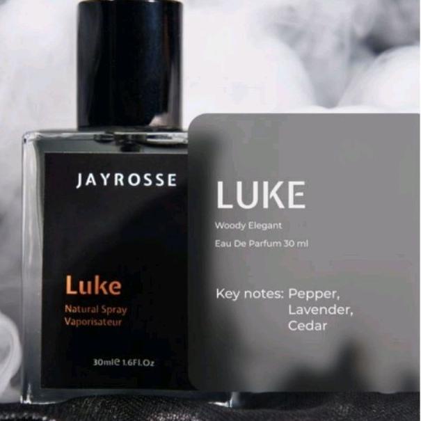 ↖ Parfum Jayrosse Luke Parfum pria tahan lama 30ml Parfum Grey Jayrosse ㊒