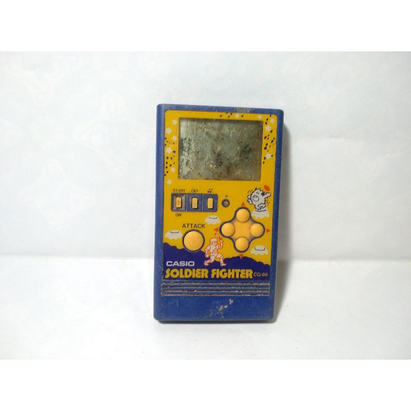 Game Watch Gimbot Gamebot Casio Soldier Fighter War Knight Jadul Retro Kstaria Satria Retro Antik