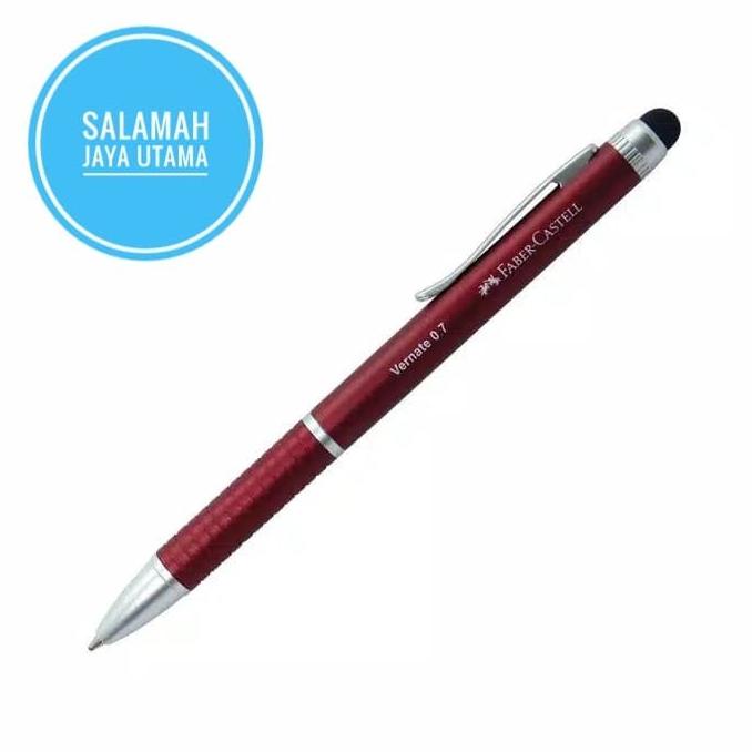 

OFFICE & STATIONERY | ALAT TULIS | FABER CASTELL STYLUS PEN VERNATE 0.7 RED BARREL