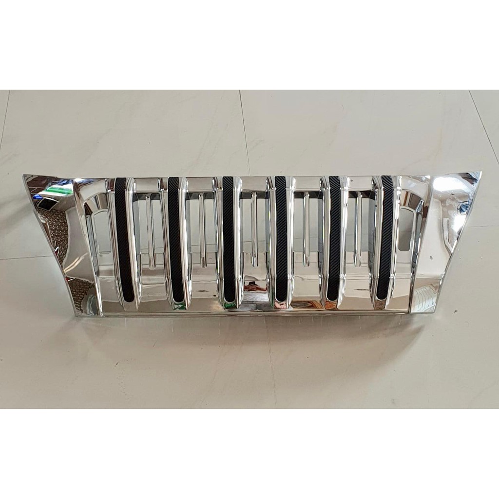 grille depan all new fortuner 2016 model prado chrome