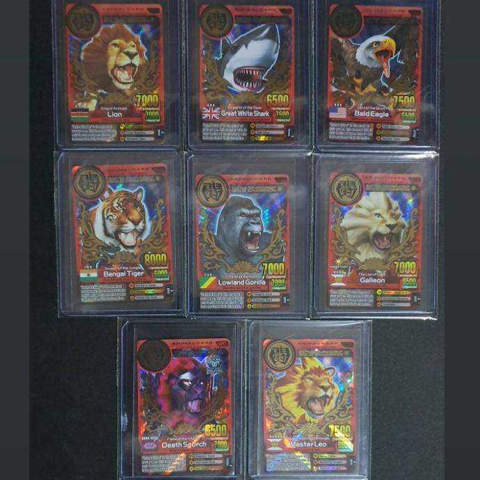 Populer] Animal Kaiser Gold Champion Full Set