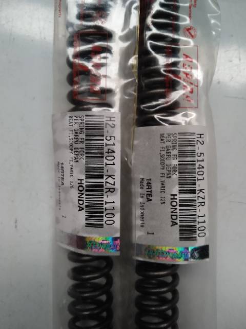 Pershock 1 set isi 2  for Honda matic all beat fi.scoopy.vario 110.125.150 merk aspira