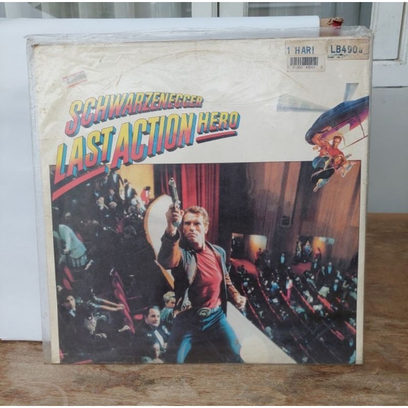 Kaset Laser disc Schwarzenegger Last Action Hero