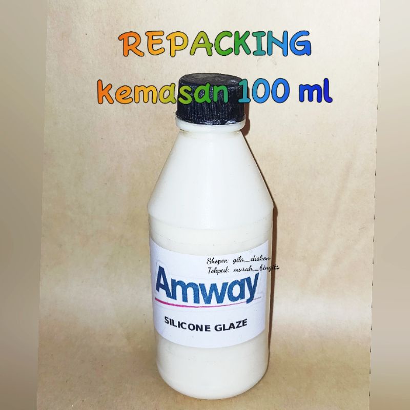 REPACKING Silicone glaze pelindung pengkilap mobil 100 ml, ORIGINAL