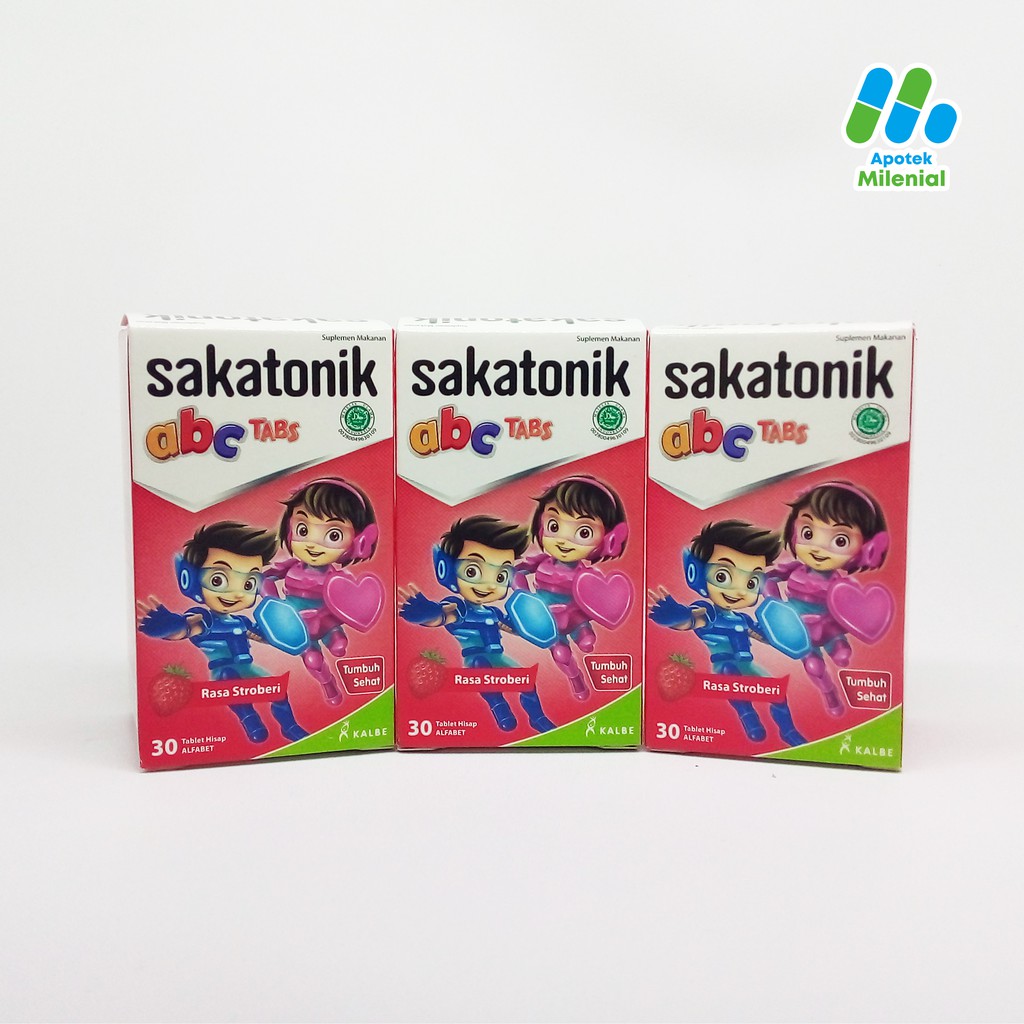 Sakatonik Abc Strawberry 30 Tablet