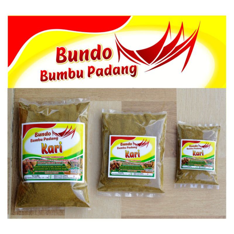 Bumbu Kari | Rempah Kari | Bubuk Kari | Bumbu Padang | Bumbu Bundo