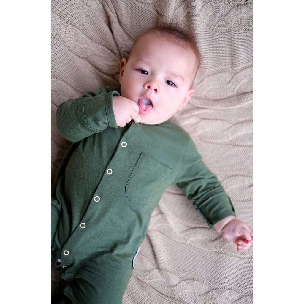 BDOSTORE | Gembira Collection | Everest Sleepsuit | Sleepsuit Anak Bayi | Bodysuit | Jumper Panjang | Newborn | 0 - 12 Bulan-2