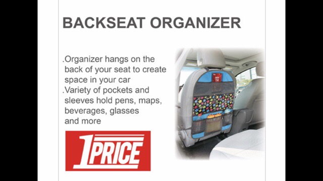 Backseat Organizer Tempat Penyimpanan Barang Mobil