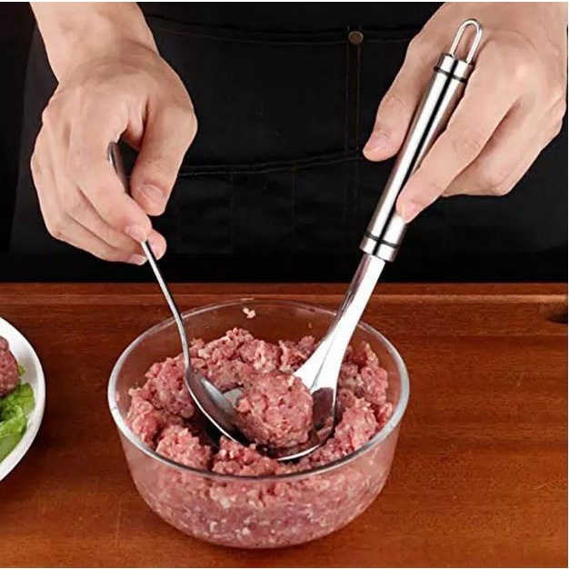 Cetakan Bakso Meatball Spoon Maker Sendok Pembuat Bakso Spatula Baso