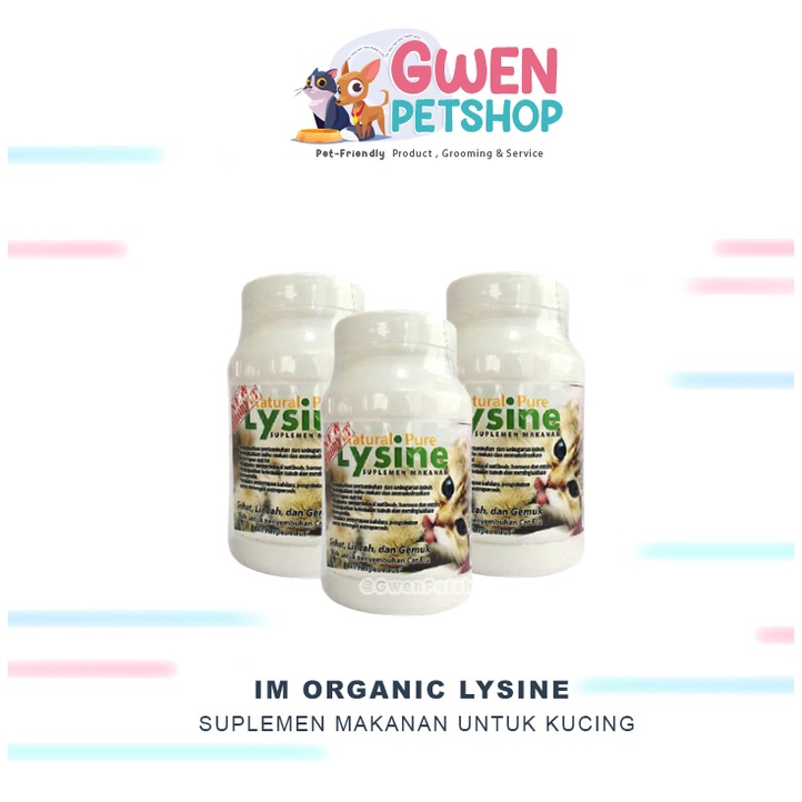 LYSINE - BY IM ORGANIC ---