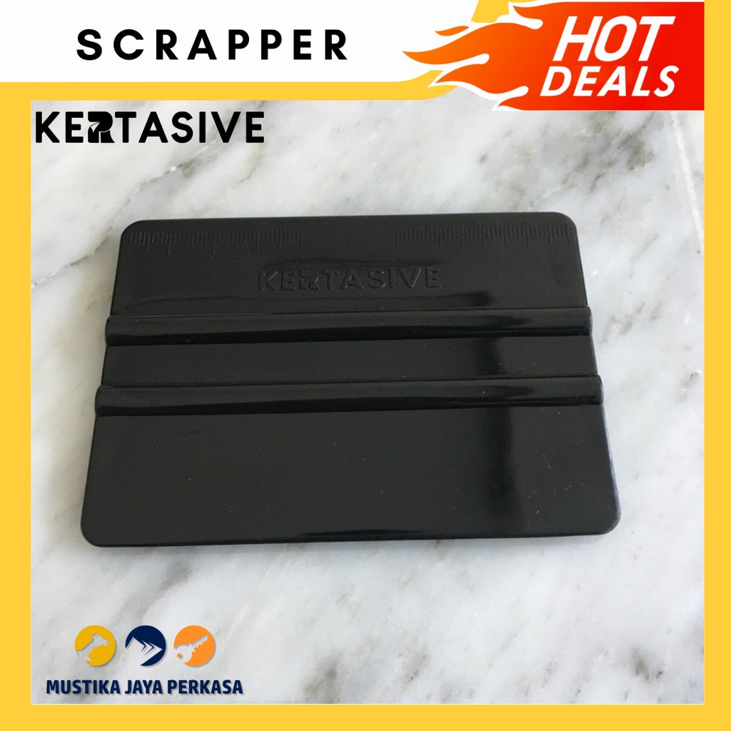 Kape Scrapper Rakel Kertasive PVC Interior Film Perata Lapisan Furniture Plastik Kuat Awet