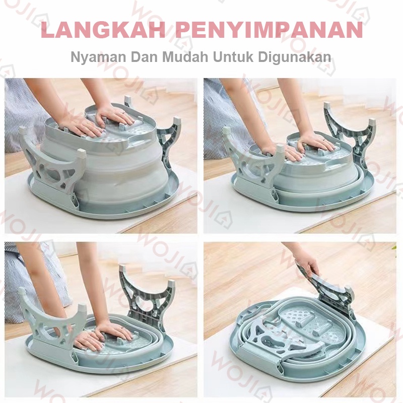 ❤️TERMURAH!!! ❤️Baskom Rendam Kaki Pijat Portable✌️Ember lipat Perendam Kaki Pedicure Foot Spa✌️Baskom Kotak Garam Rendam Kaki Untuk Kesehatan✌️Bak Rendam Kaki, Alat Rendam Kaki Spa✌️Tempat Rendam Kaki Pedicure