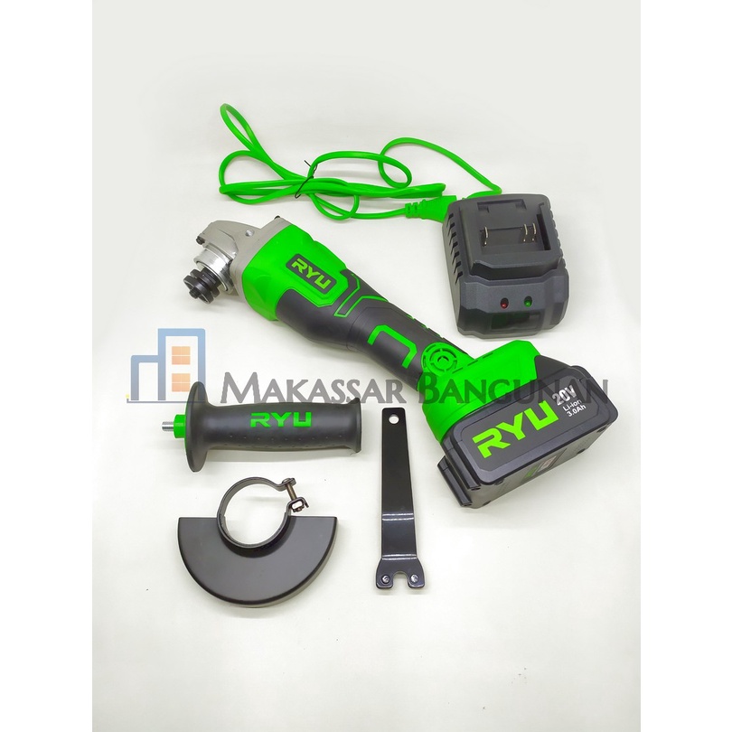 RYU Cordless Grinder 20 V RCG20V - Mesin Gerinda