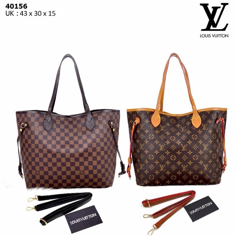 NEVERFULL 035  Tas Wanita Ada Garansi Totebag Tas Import Murah Wanita