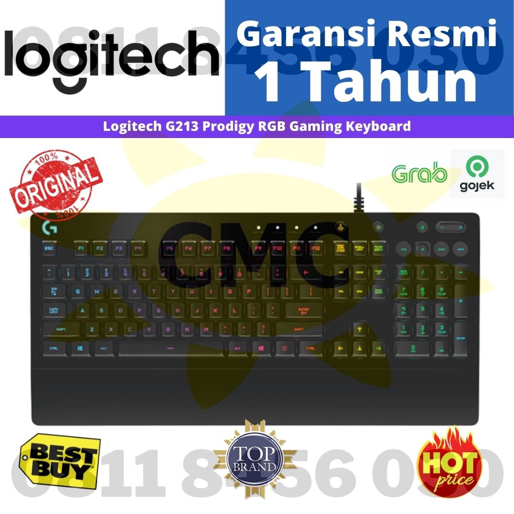 Logitech G213 G 213 Prodigy Gaming Keyboard