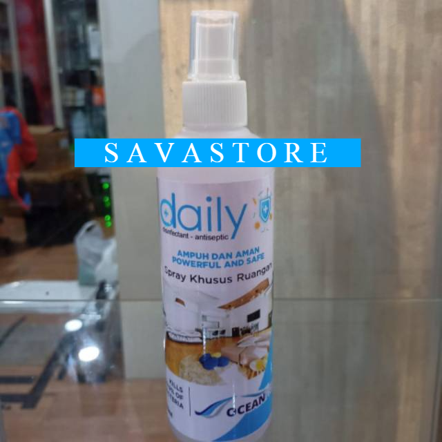 DAILY DESINFEKTAN ANTISEPTIC SPRAY 250ML KHUSUS UNTUK RUANGAN - ECER GROSIR