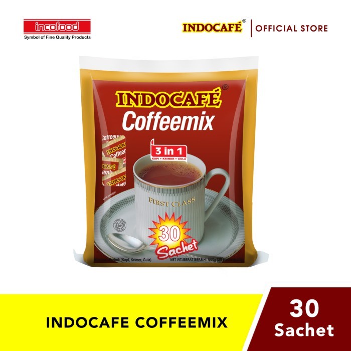 Indocafe Coffeemix &amp; Javacafe Mocha / Latte - Berhadiah Shoulder Bag