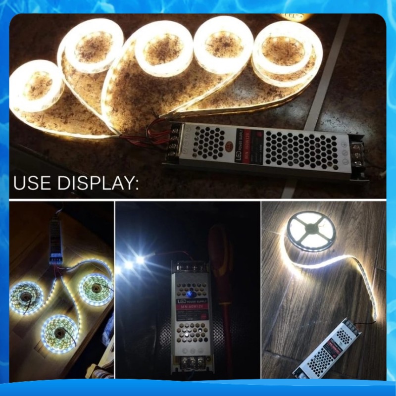 Power Supply Slim Kipas Trafo Adaptor 12V Adaptor Led Strip CCTV Lampu Sorot LED  Awet Berkualitas