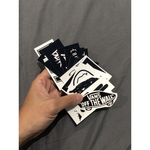 sticker pack stiker metal band barat indo satu set untuk tempel di gitar helm motor laptop hp koper kulkas dll