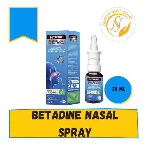 Jual BETADINE NASAL SPRAY 20 mL Shopee Indonesia
