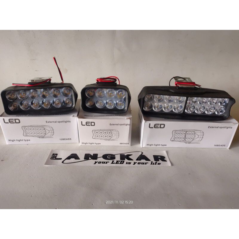 Led Tembak Bar Kendraan Motor 12V 6Led 8Led 12Led 15led 16Led 21Led 30Led