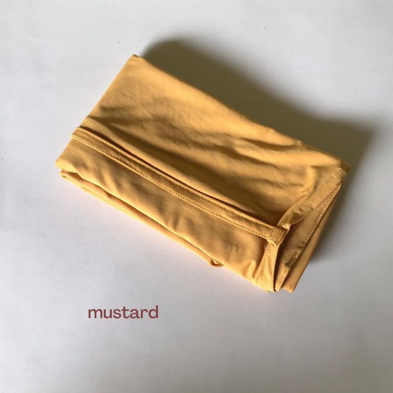 Hijab Bergo Maryam  // Hijab Instan Jersi // Bergo Maryam Hyget Super Tali Premium // Hijab Jumbo // Hijab Bergo Maryam Jersi Pd 75cm PB 85cm // Hijab Spor-Mustrad