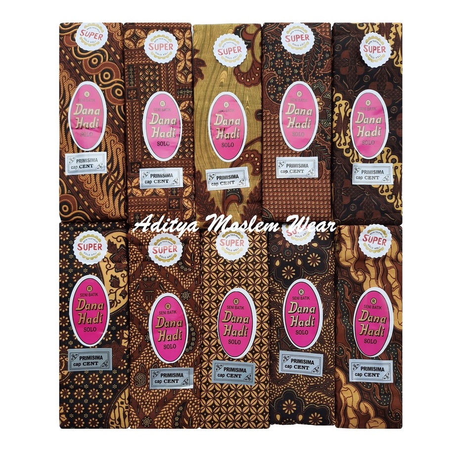 KAIN BATIK DANA HADI SOLO CAP CENT KAIN PANJANG SAMPING KEBAT TAPIH GENDONGAN MELAHIRKAN