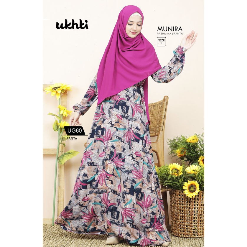 Gamis Syari Ukhti Munira UG60