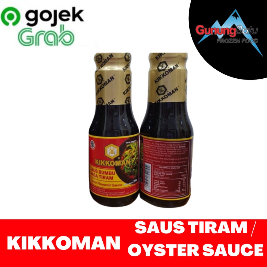 

KIKKOMAN SAUS TIRAM / OYSTER SAUCE