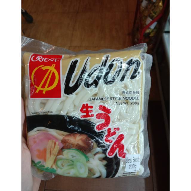 

ORIENT UDON JAPANESE STYLE NOODLE 200GR / MIE UDON BASAH KHAS JEPANG