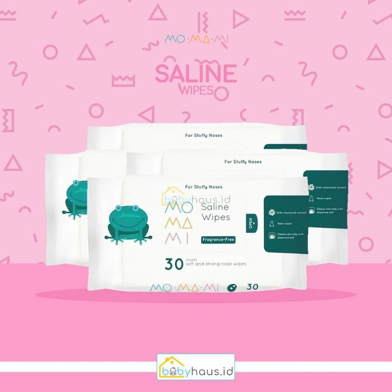 MOMAMI - SALINE WIPES 30S Rp39.000