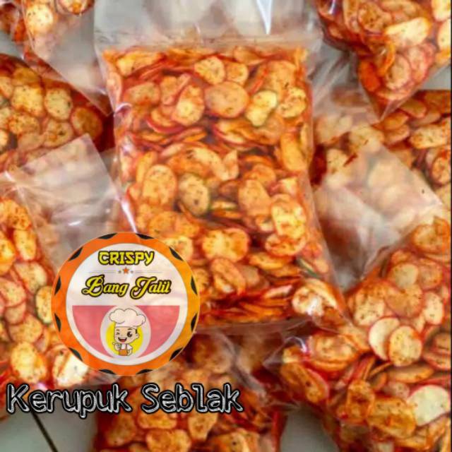 

Kerupuk seblak bantet