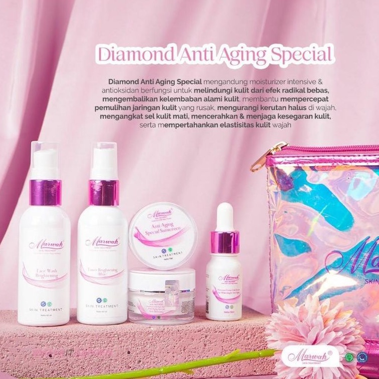 Anti Aging Spesial Marwah Skincare HALAL &amp; BPOM