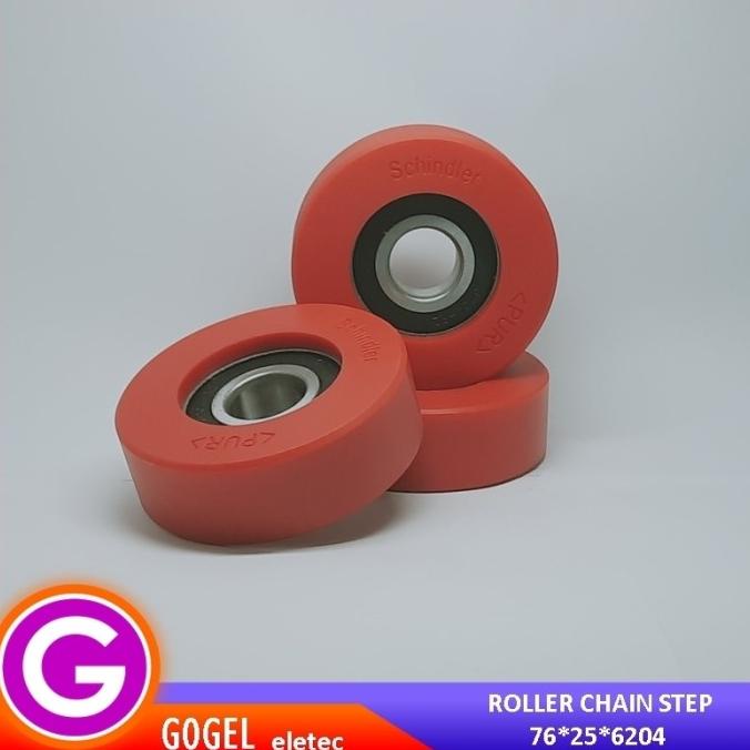 Jual Original Roller Step Chain Escalator diameter 76 25 6204 Shopee