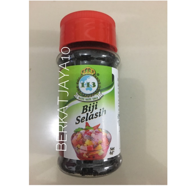 

Bumbu Masak 113 Biji Selasih Satu Satu Tiga 65gr