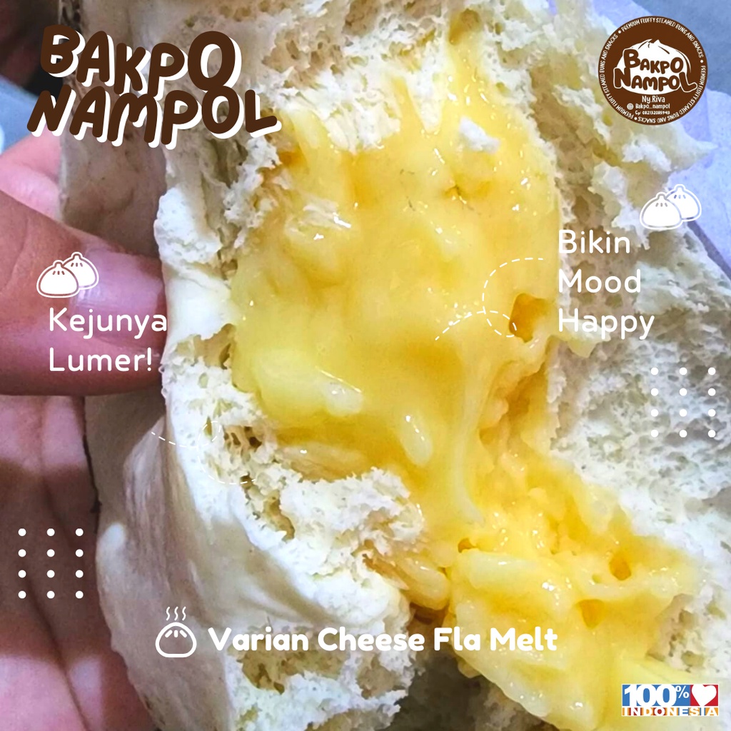 

BAKPO NAMPOL - CHEESE KEJU LUMER