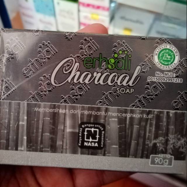 Charcoal soap