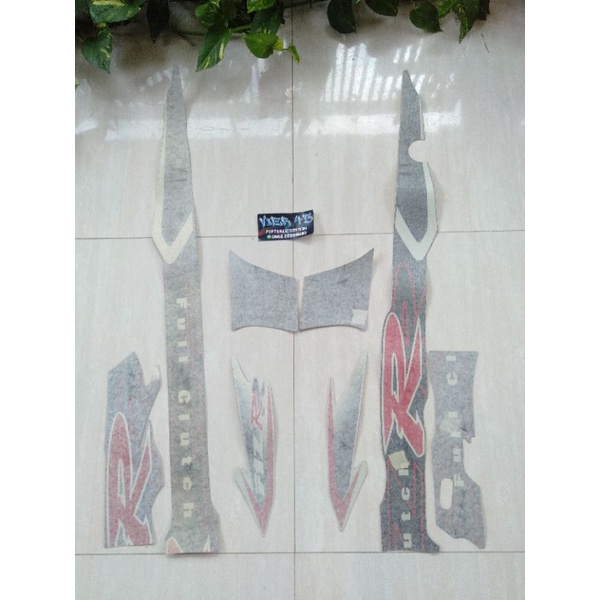 striping f1zr fizr silver hitam 2001 original