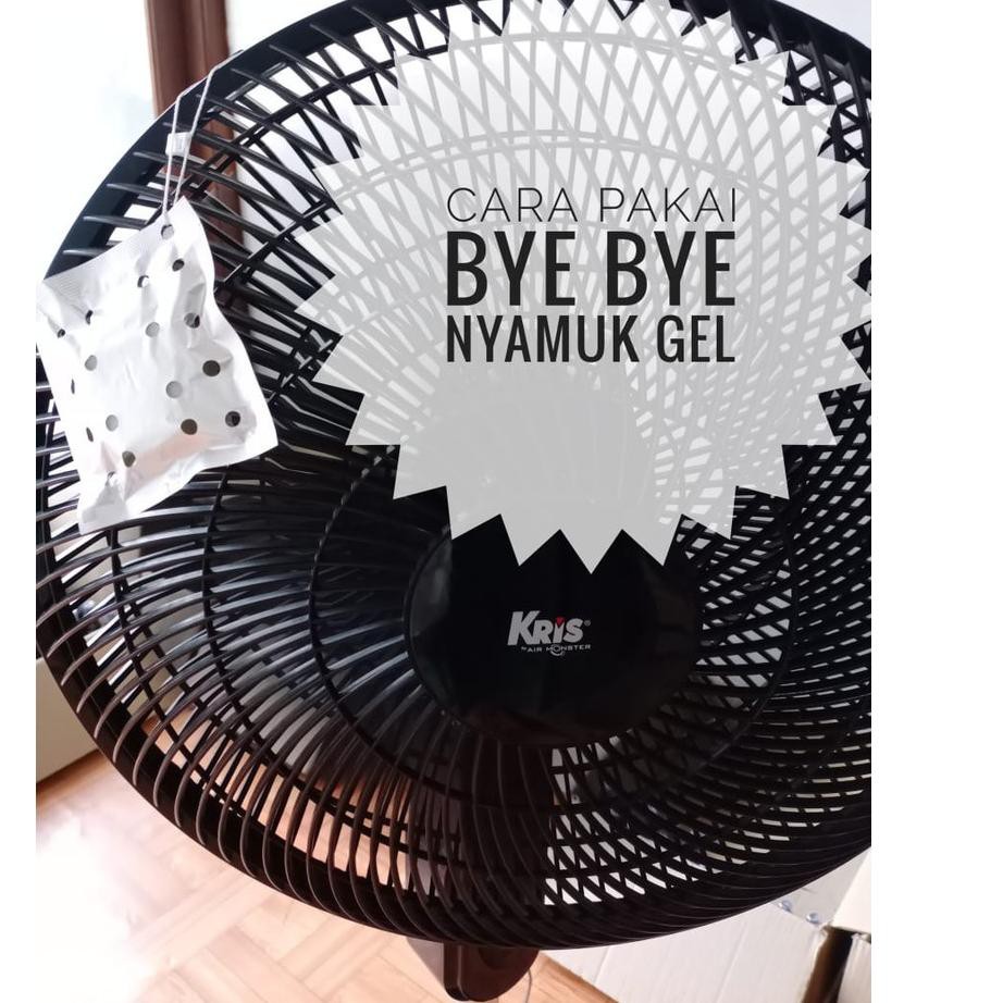 D0S✪ Pengusir Nyamuk Gel siap gantung non pestisida aman dari SanGreat Bye Bye Nyamuk Anak Pasti Ada