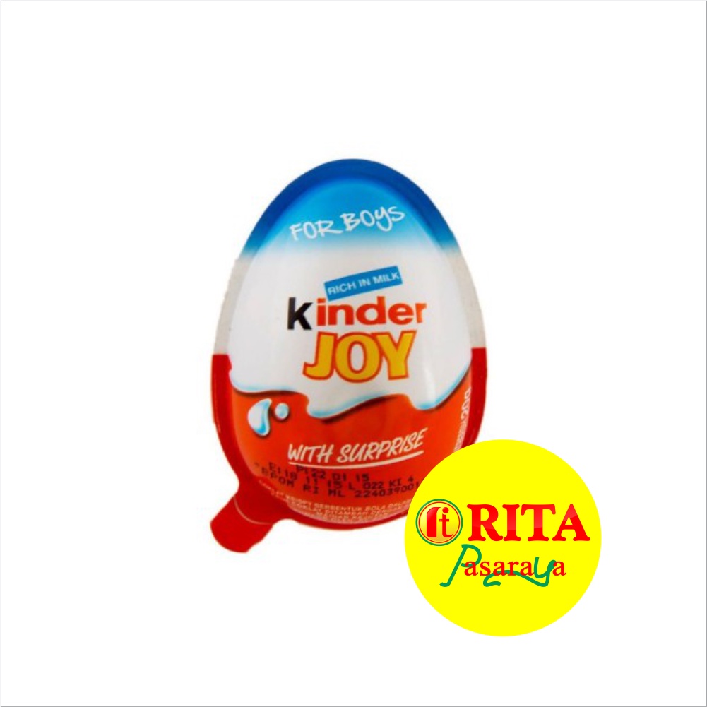 

Kinder Joy Surprise Egg Choco Boys 20Gr