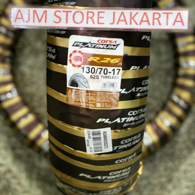 Corsa Platinum R26 130/70-17 Tubeless..