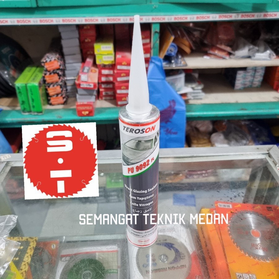 

PU9092PL LEM KACA MOBIL SILIKON SILICONE SEALANT HITAM TEROSON PU 9092