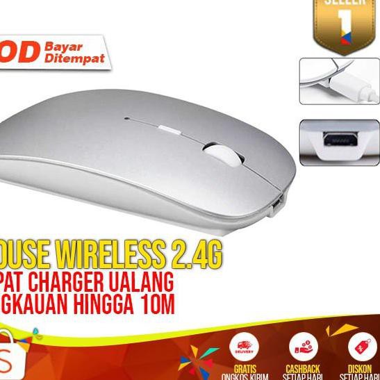 Hot Sell.. Mouse Wireless 2.4G Rechargeable GM 06 Mos Bluetooth Elegan Mose Laptop Mini Mous Leptop