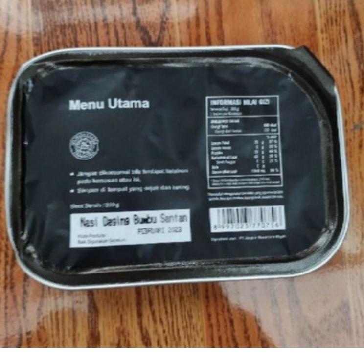 Hadir Meriah ECERAN RANSUM NARAGA Ration Survival Food MRE AD AU Angkatan Darat Udara makanan darura